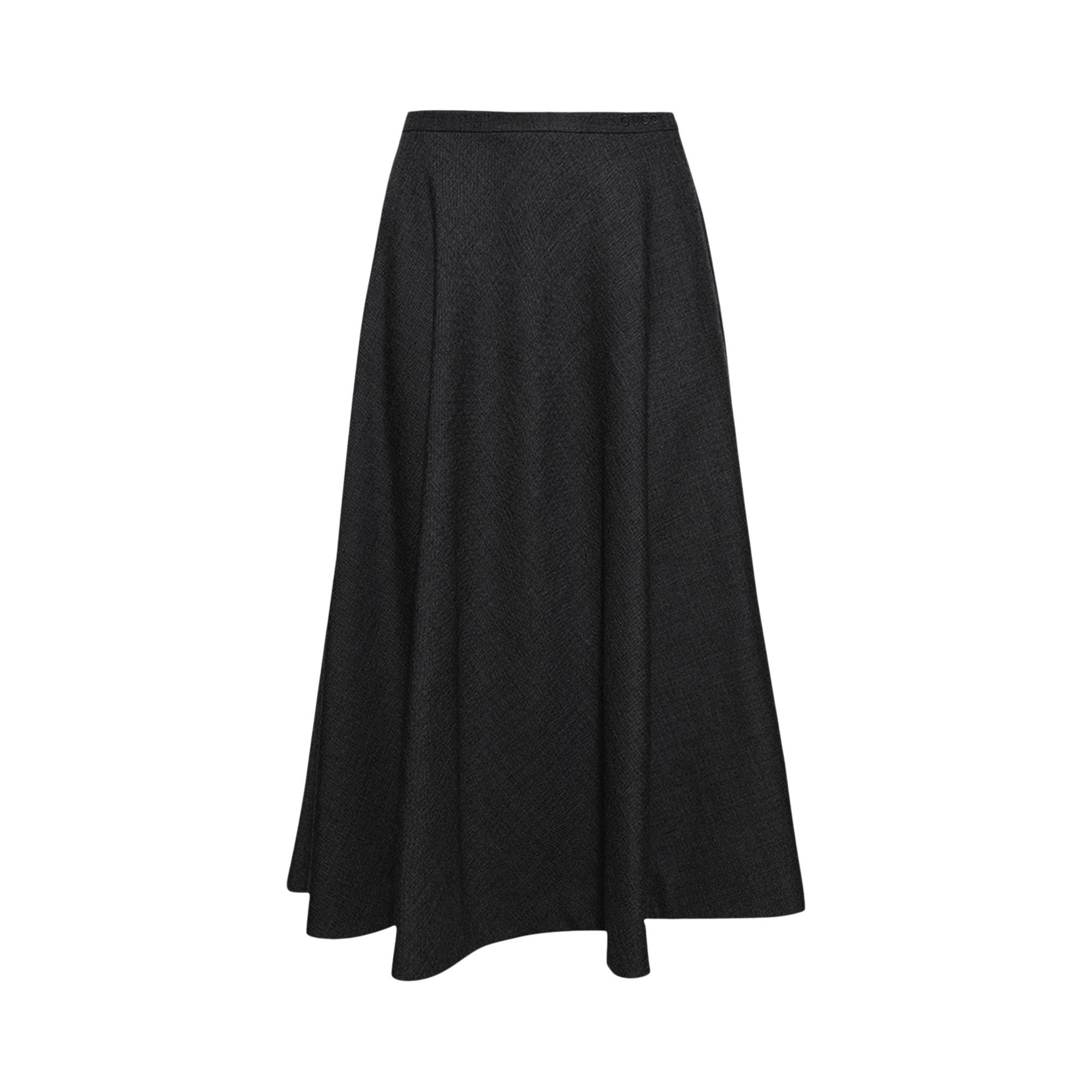 Gucci English Grisaille Skirt 'Medium Grey' - 1