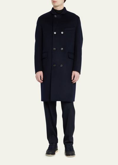 Loro Piana Men's Cashmere Double Breasted Overcoat outlook