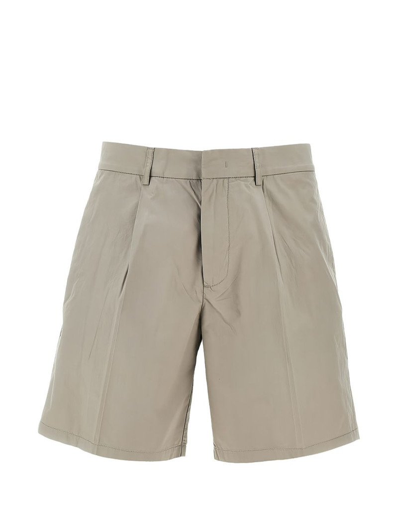 pleated shorts 1