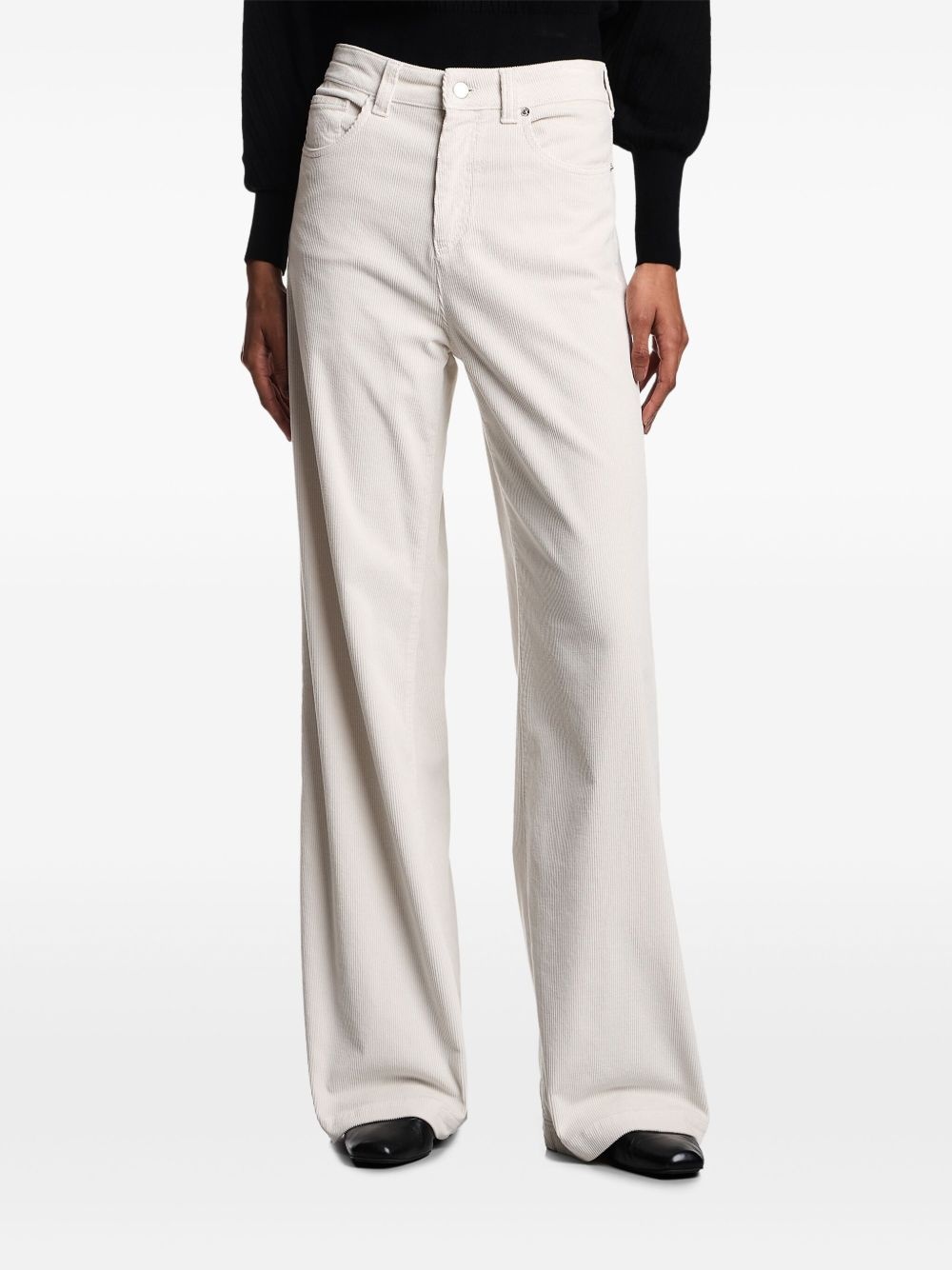 five-pocket corduroy trousers - 3
