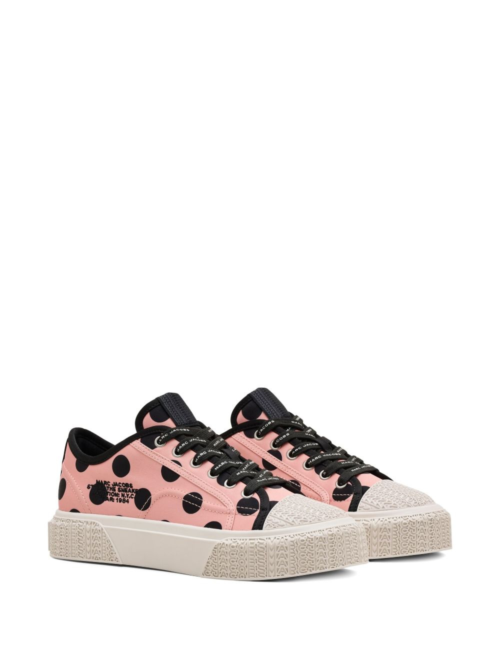 polka-dot platform trainers - 2