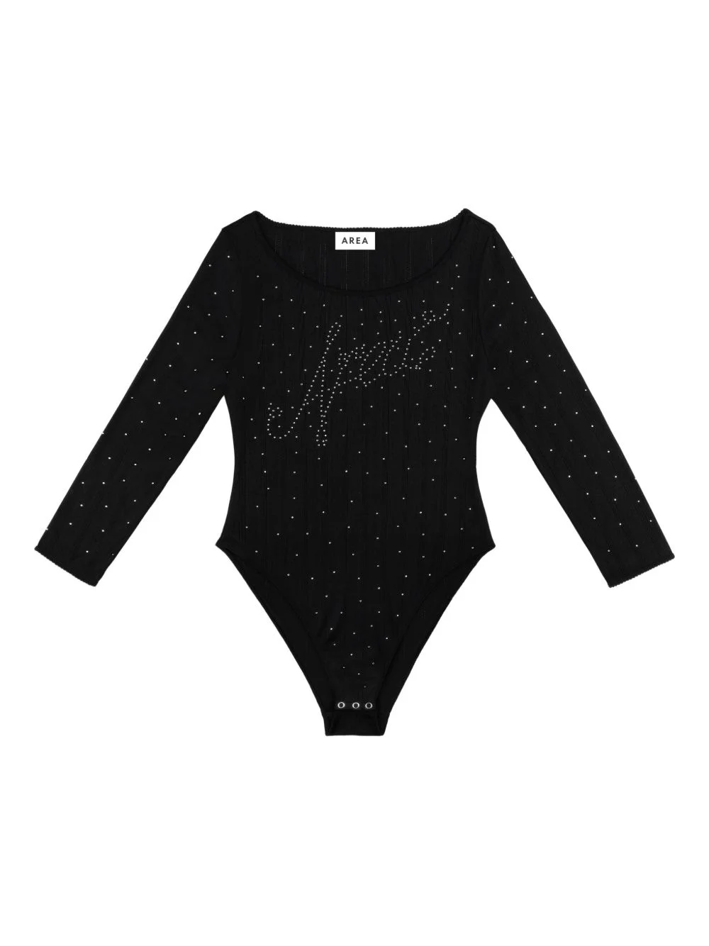 logo-embellishment bodysuit - 1