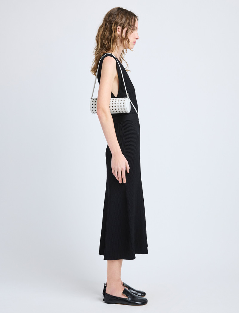 Proenza Schouler Silo Bag in Eyelet Covered Nappa outlook