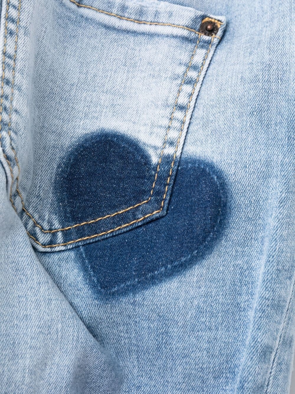mid-rise cropped jeans - 6