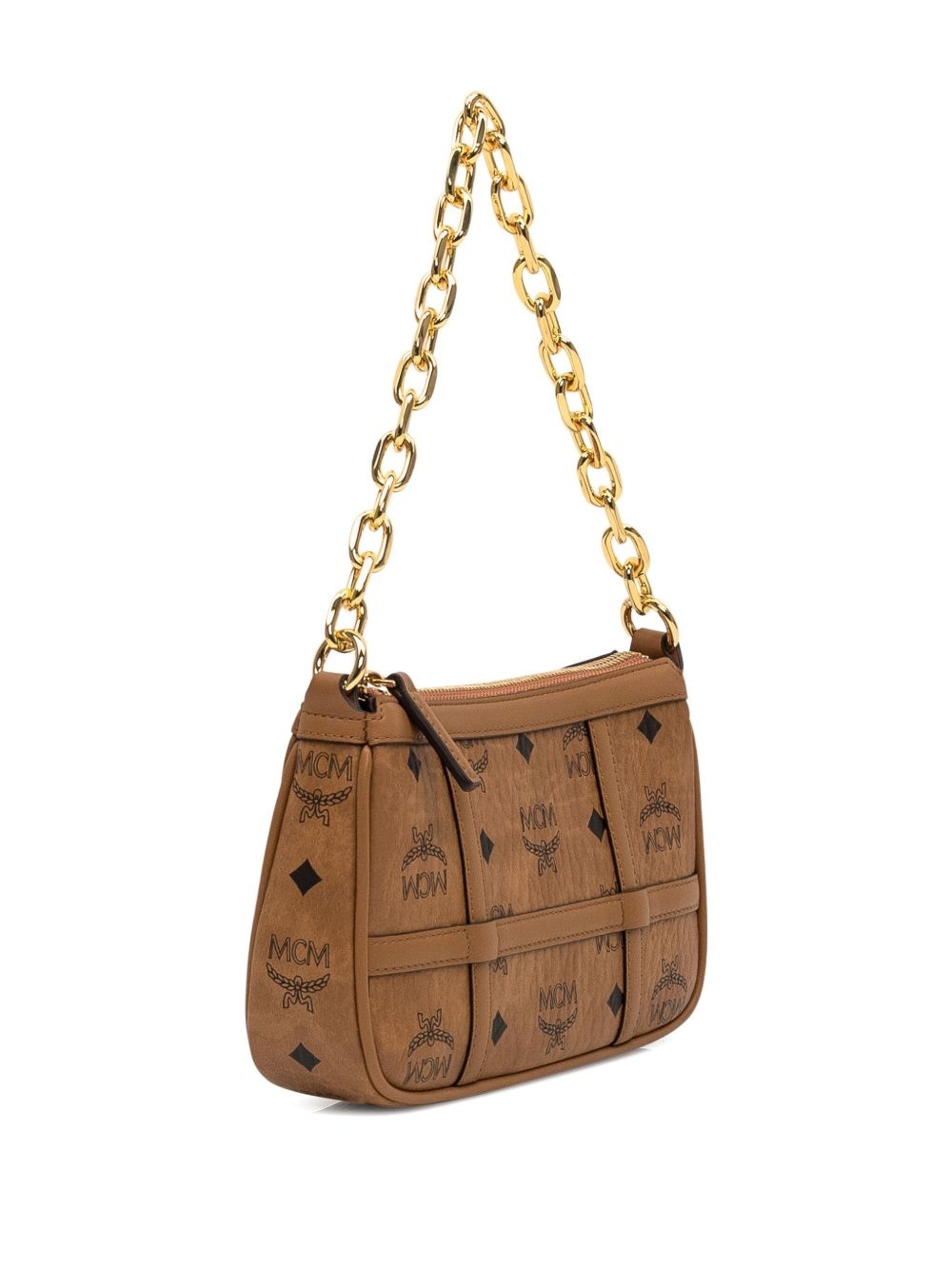 Aren monogram-pattern chain shoulder bag - 3