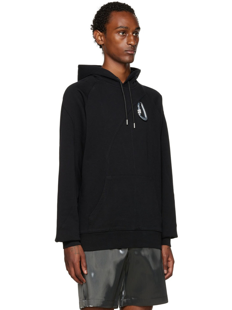 Black Carabiner Hoodie 2