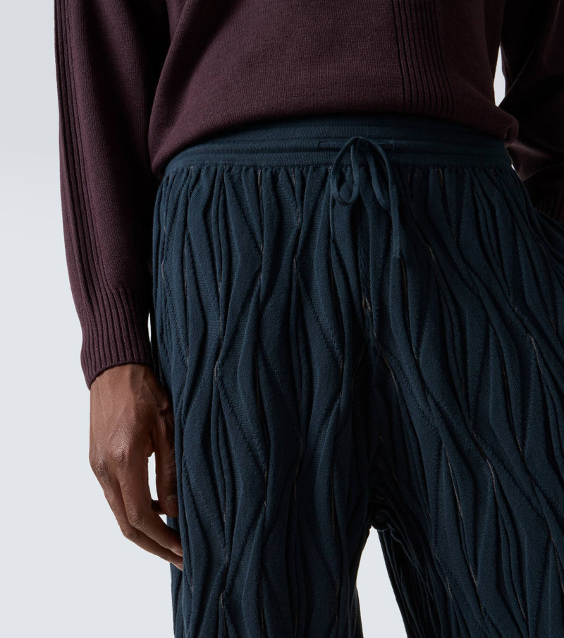 Raday knitted cotton straight pants 5