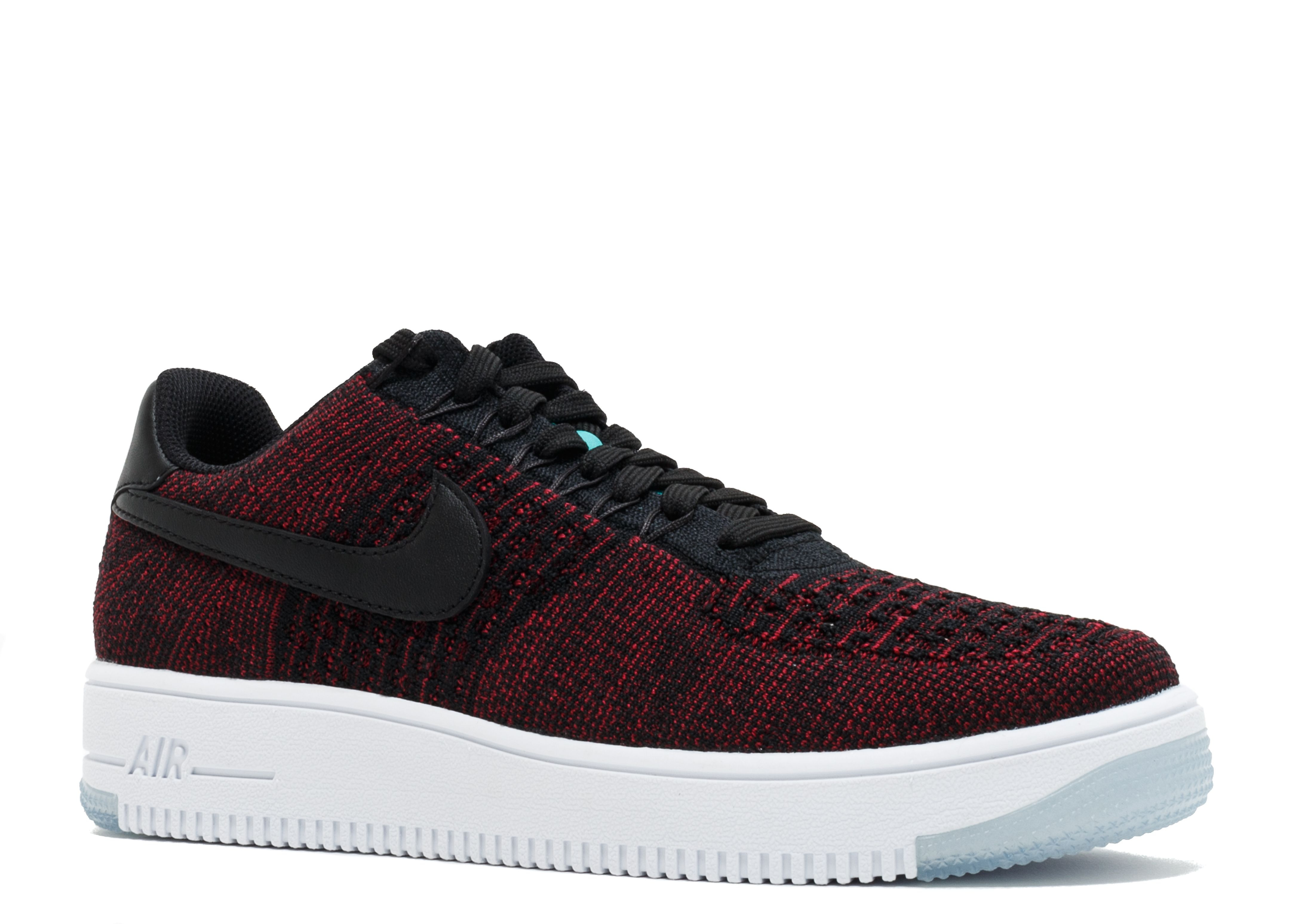 WMNS AIR FORCE 1 FLYKNIT LOW 'BLACK' - 2