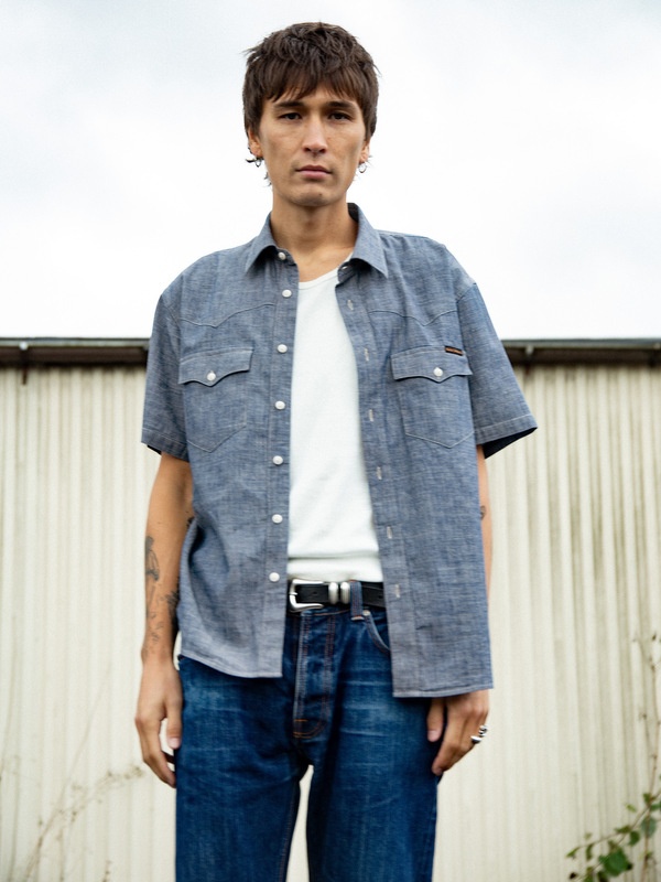 Lance Short Sleeve Shirt Blue - 2