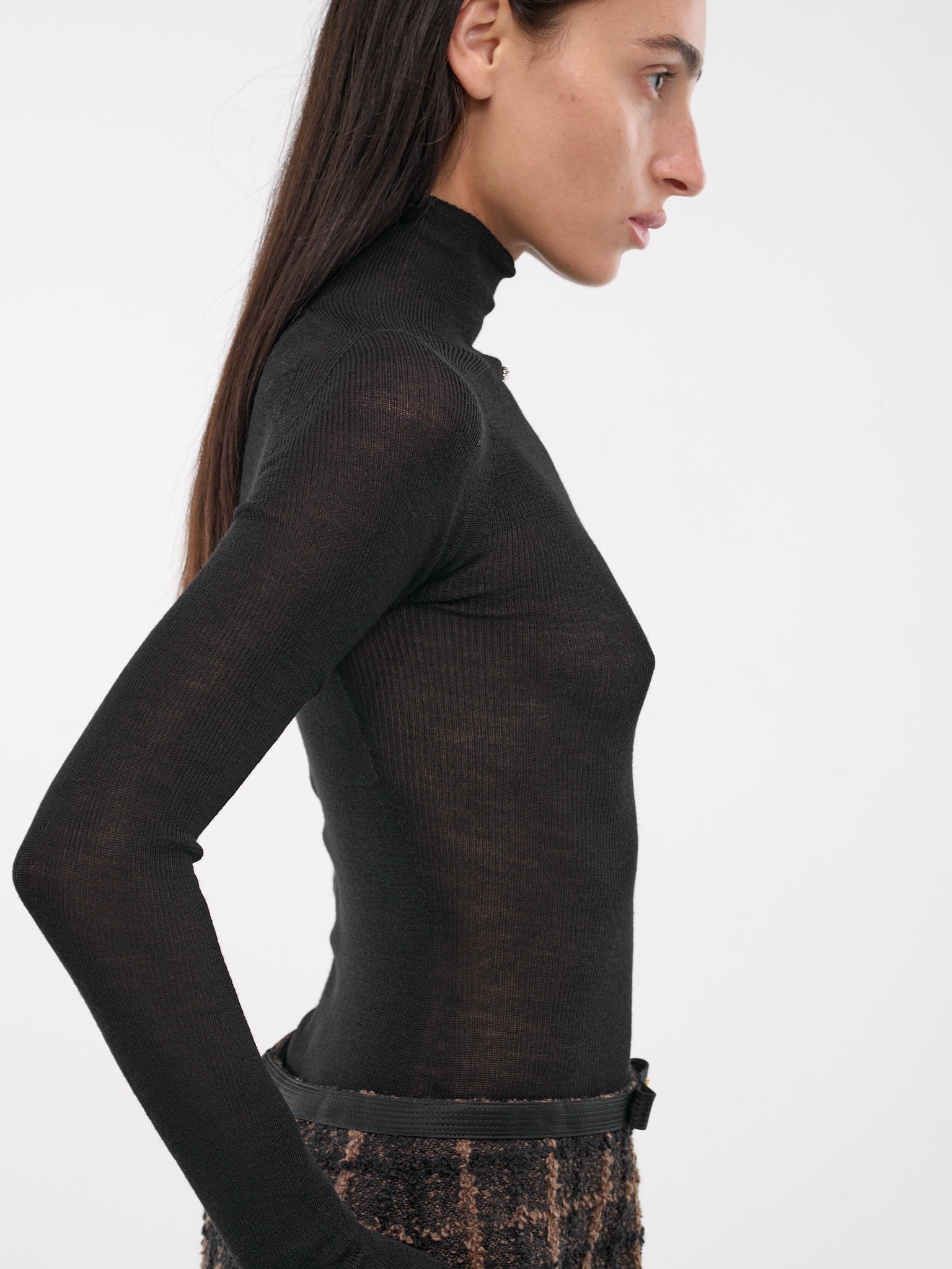 Medusa Rib-Knit Turtleneck - 4