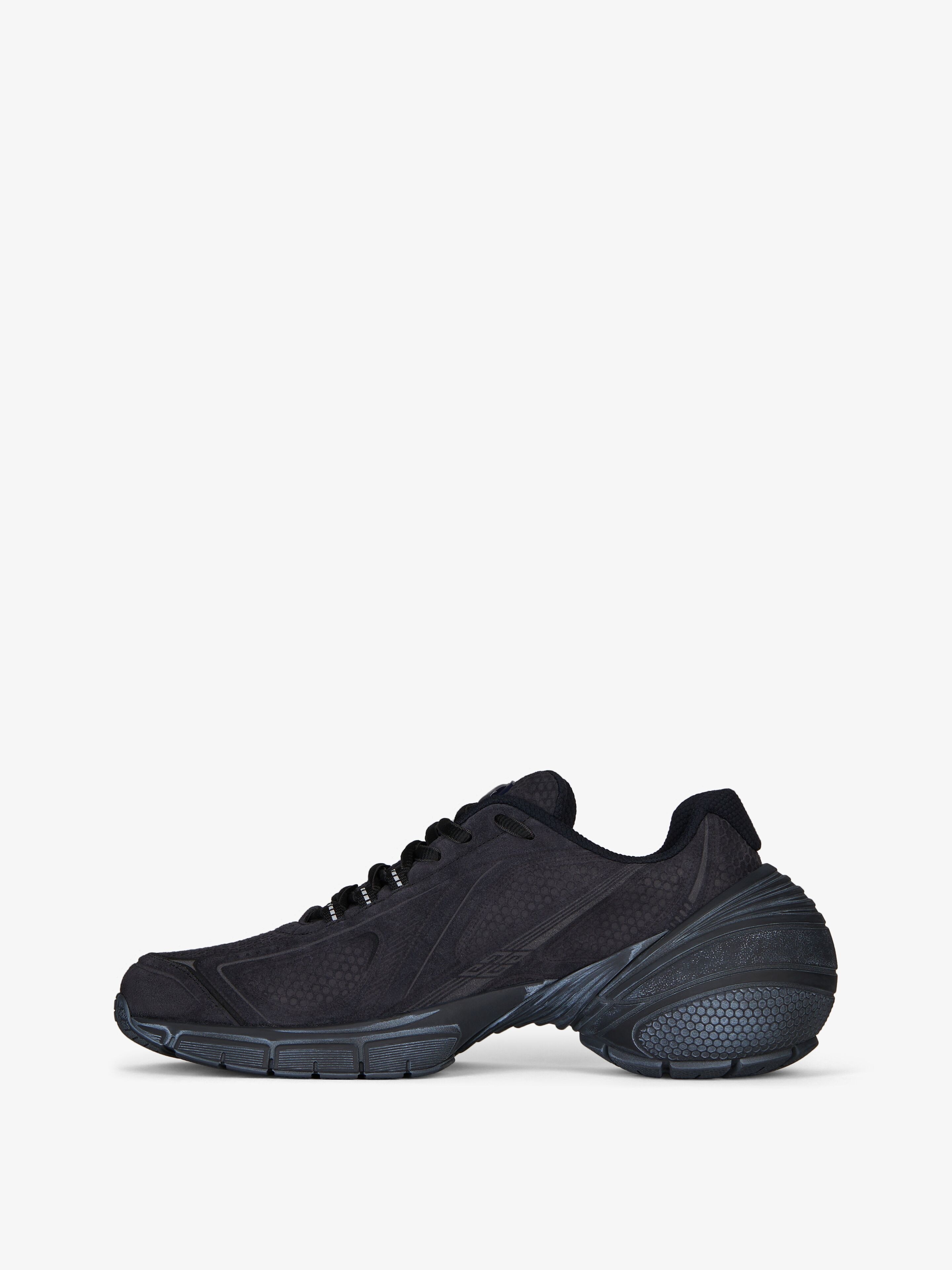 TK-MX RUNNER SNEAKERS IN SUEDE WITH USED EFFECT - 3