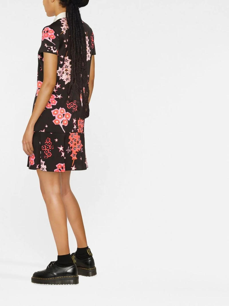 star-print pussy-bow dress 3