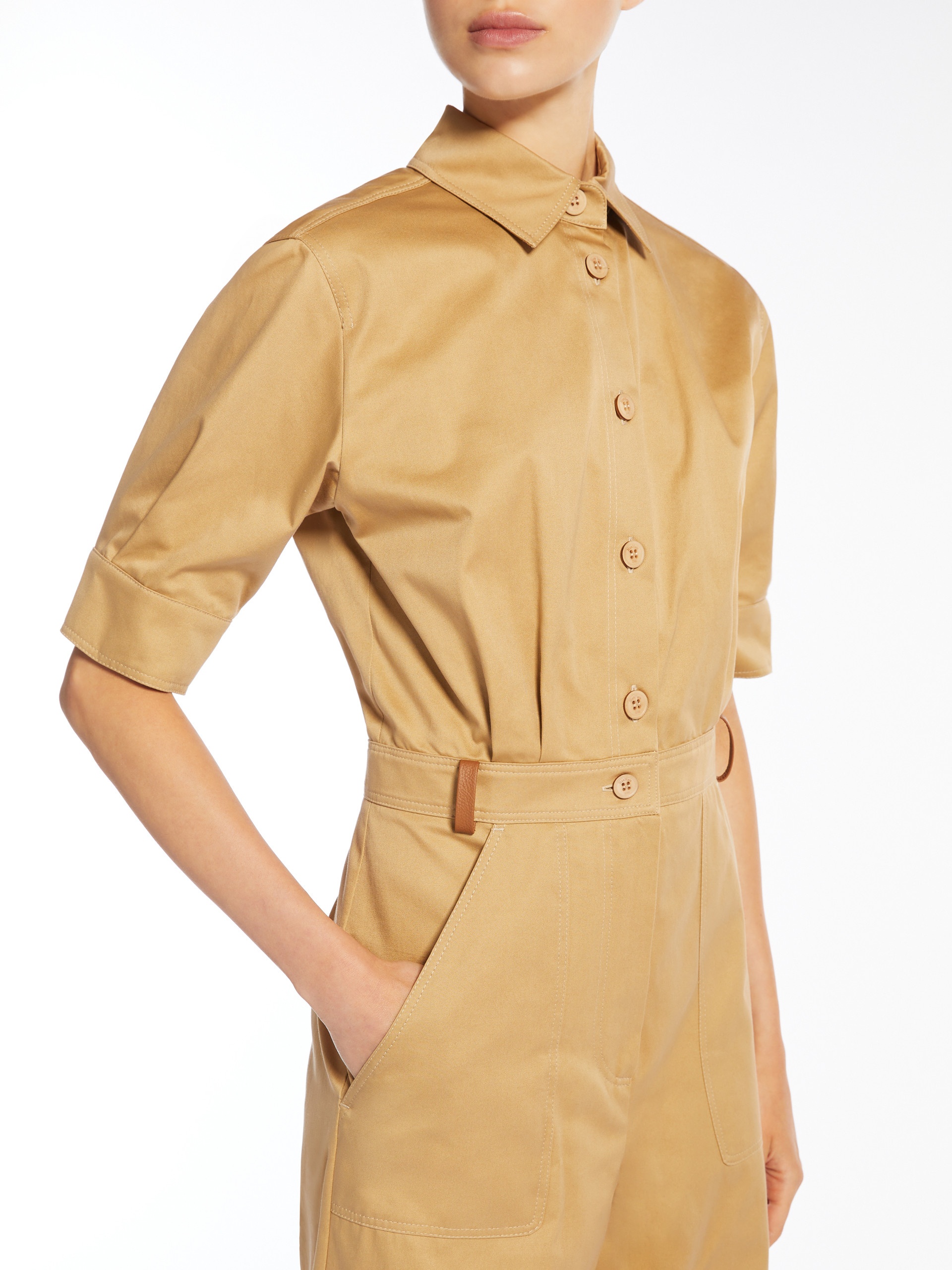 FILIPPO Workwear jumpsuit in gabardine - 5