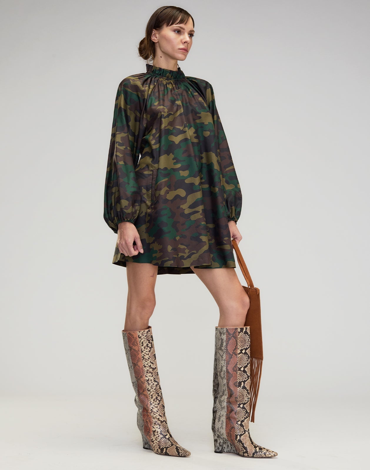 Second Nature Silk Taffeta Dress - 5