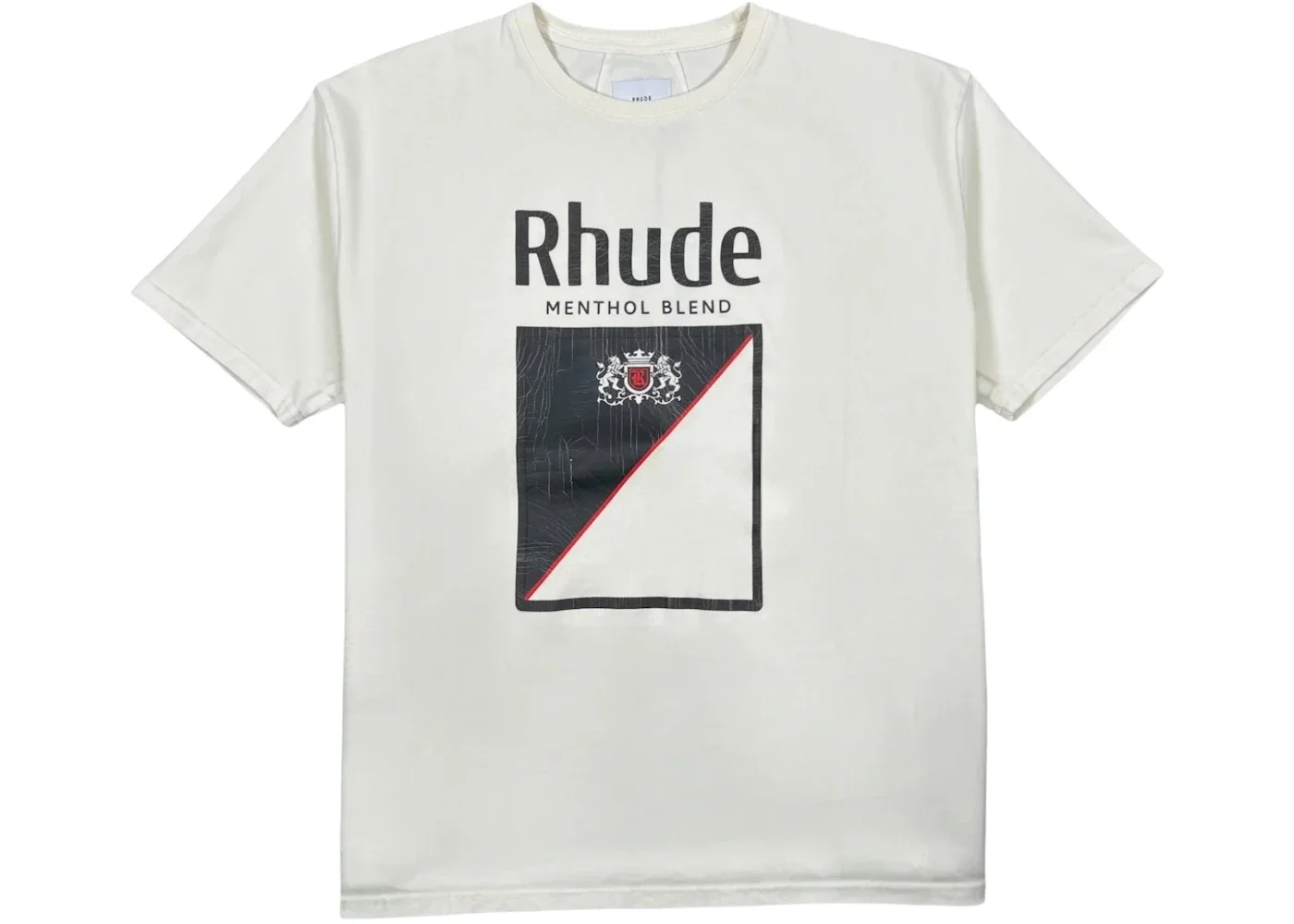 Rhude Collins Fumar Tee Vintage White - 1