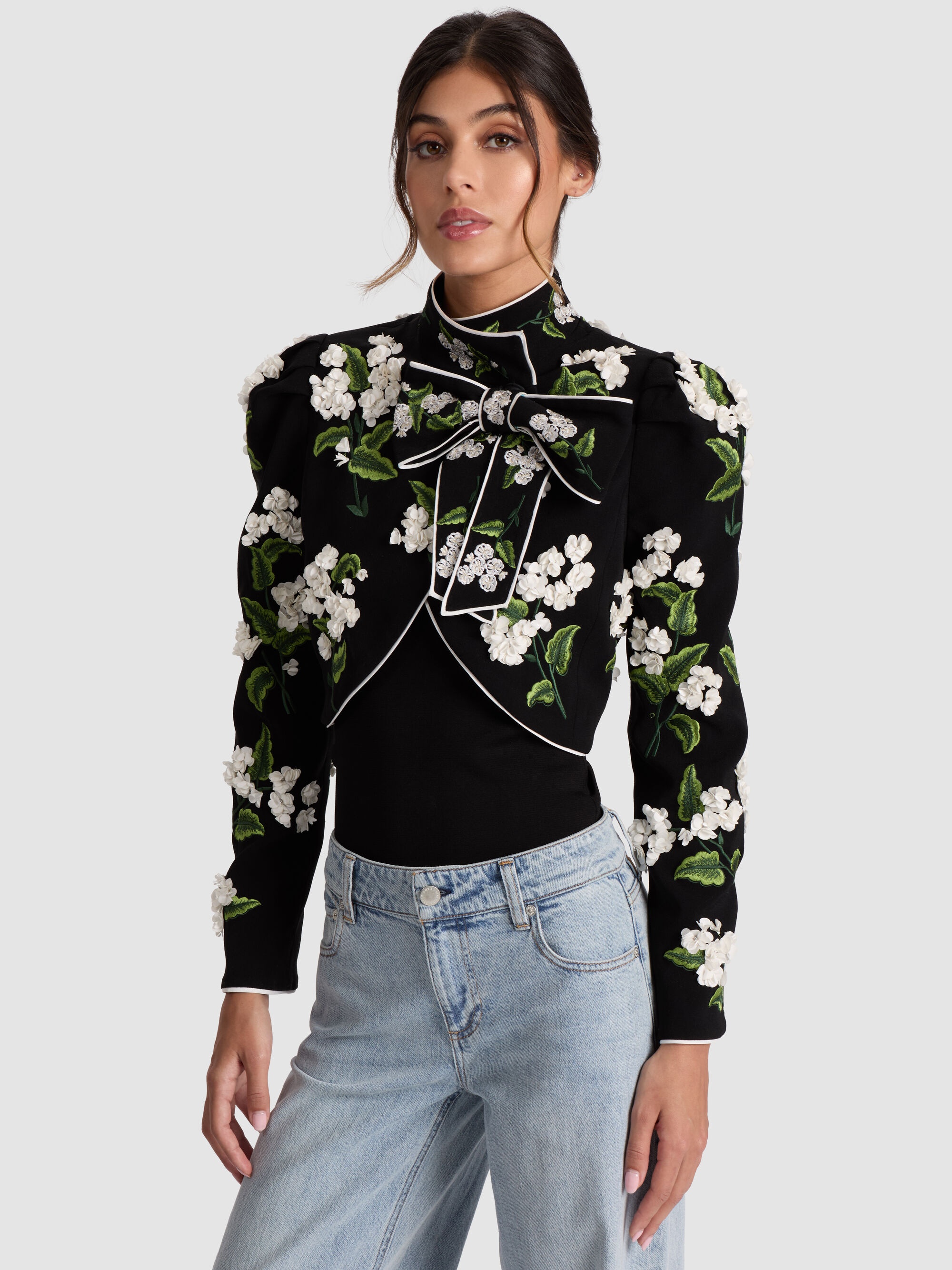 ADDISON BOW JACKET - 2