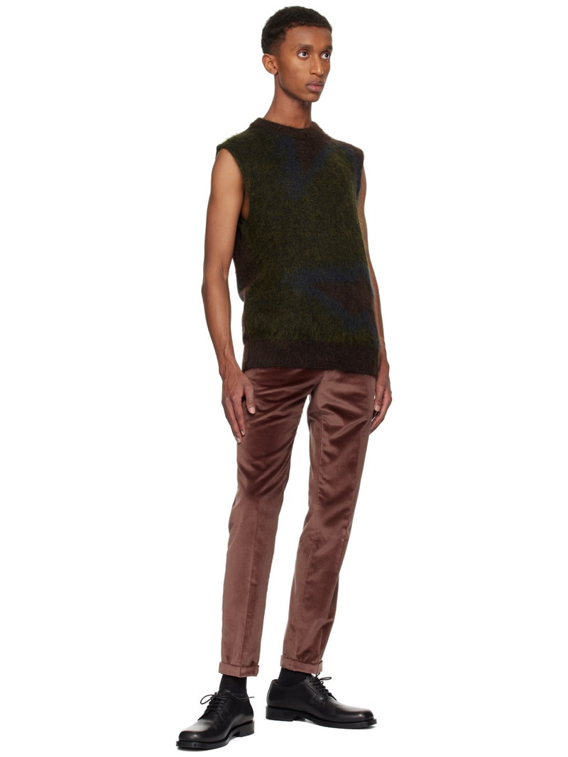 Paul Smith Khaki Photogram Leaves Vest outlook