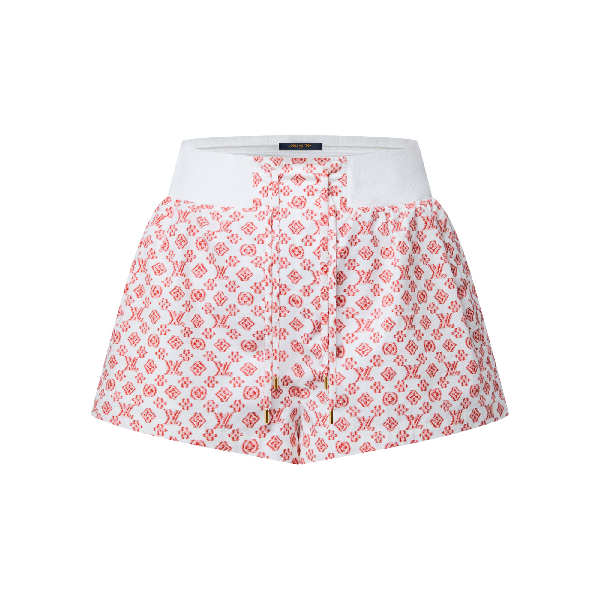3D Monogram Mini Shorts - 1