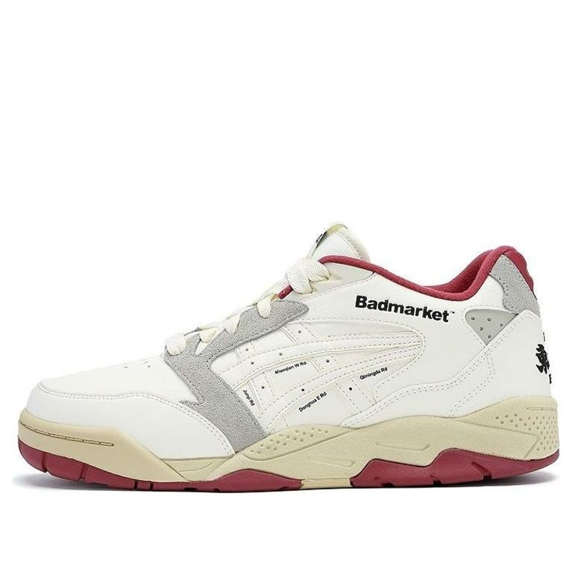 ASICS x Badmarket GEL-FUSE 'White Grey Red' 1203A420-101 - 1