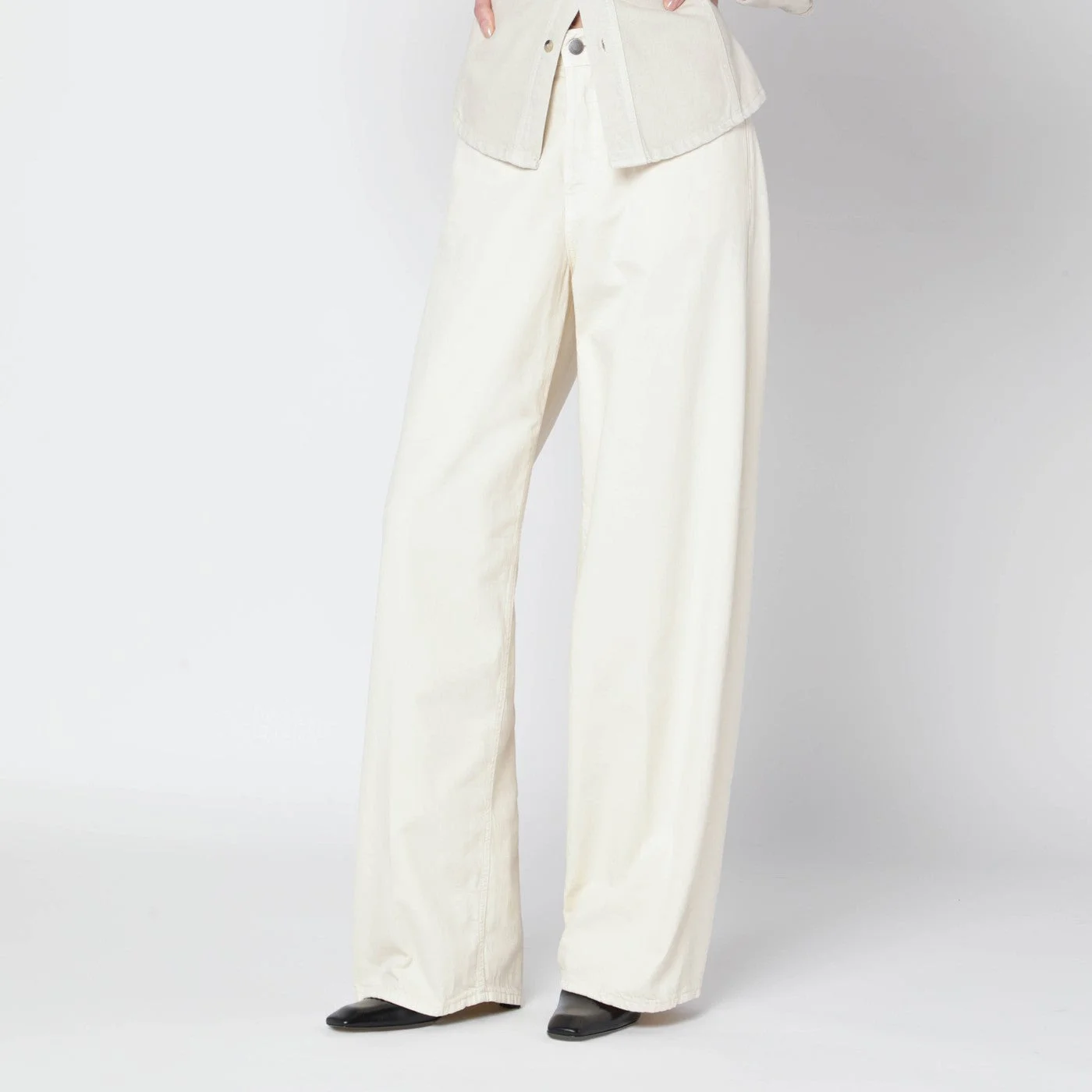 Butter-coloured Bethany jeans - 1