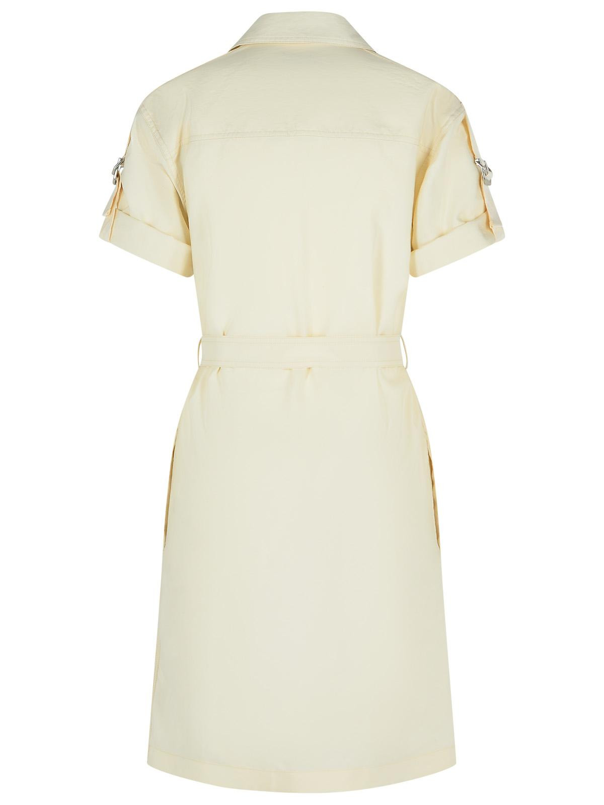 Burberry Cream Silk Blend Dress Women - 3