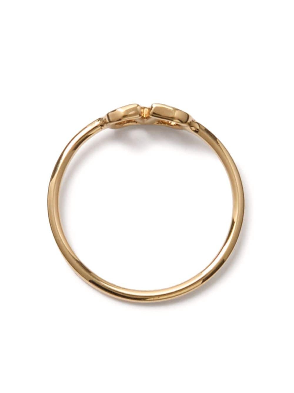 VLogo brass ring - 4