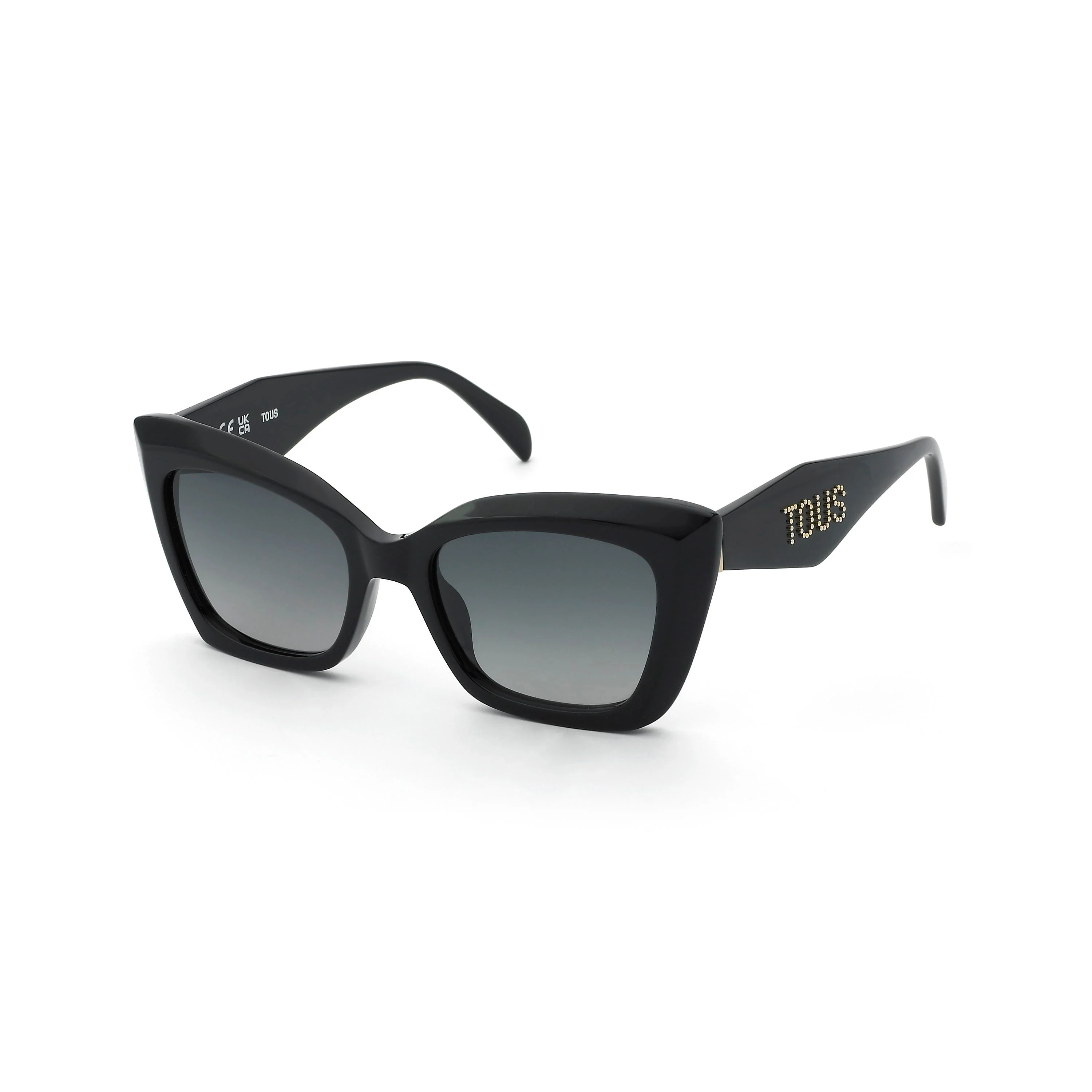 Black Sunglasses TOUS Faceted Logo - 1