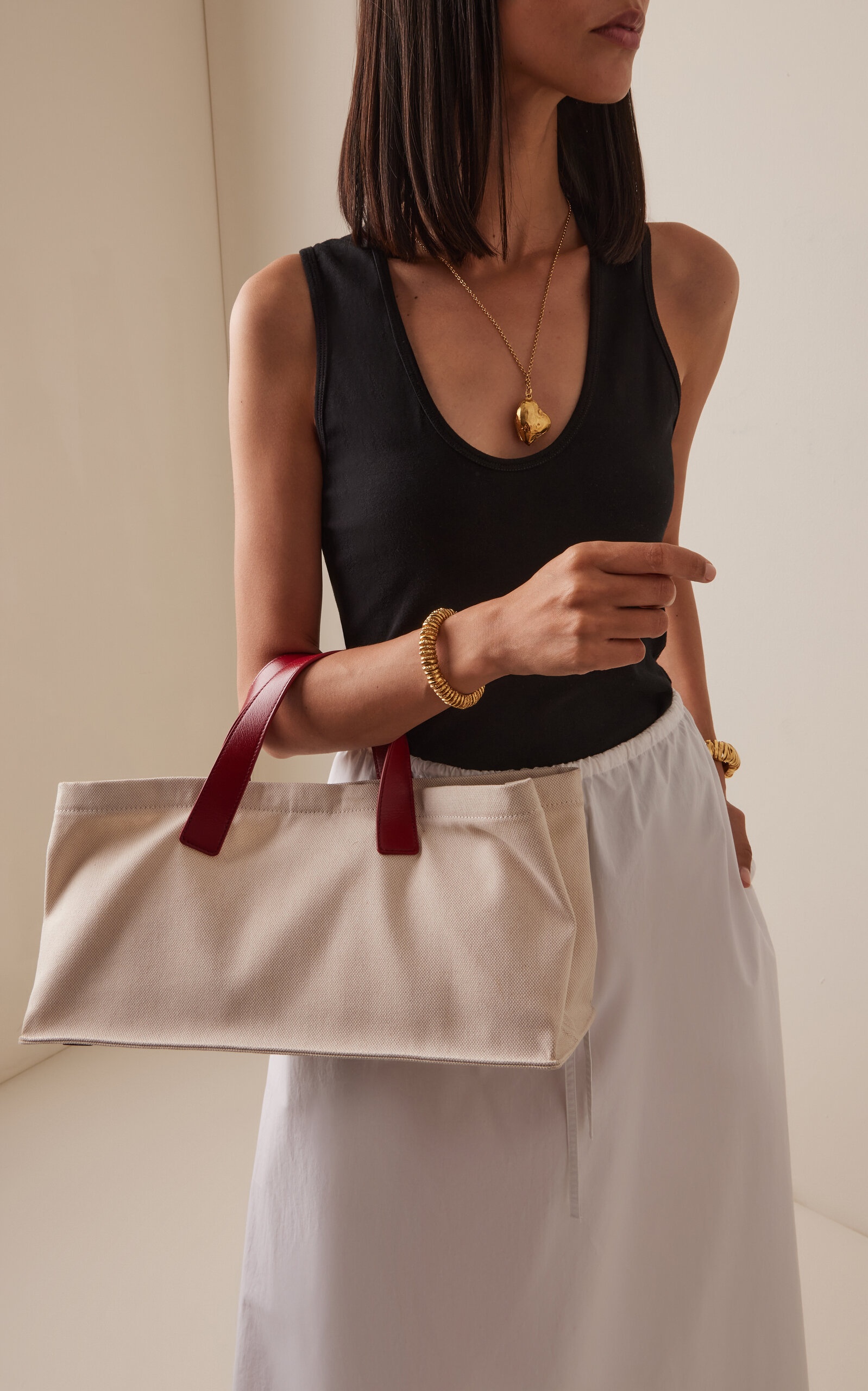 STAUD H25P4012BVESPR 関税送料込 STAUD STAUD PORT TOTE NATURAL/ROUGE | REVERSIBLE