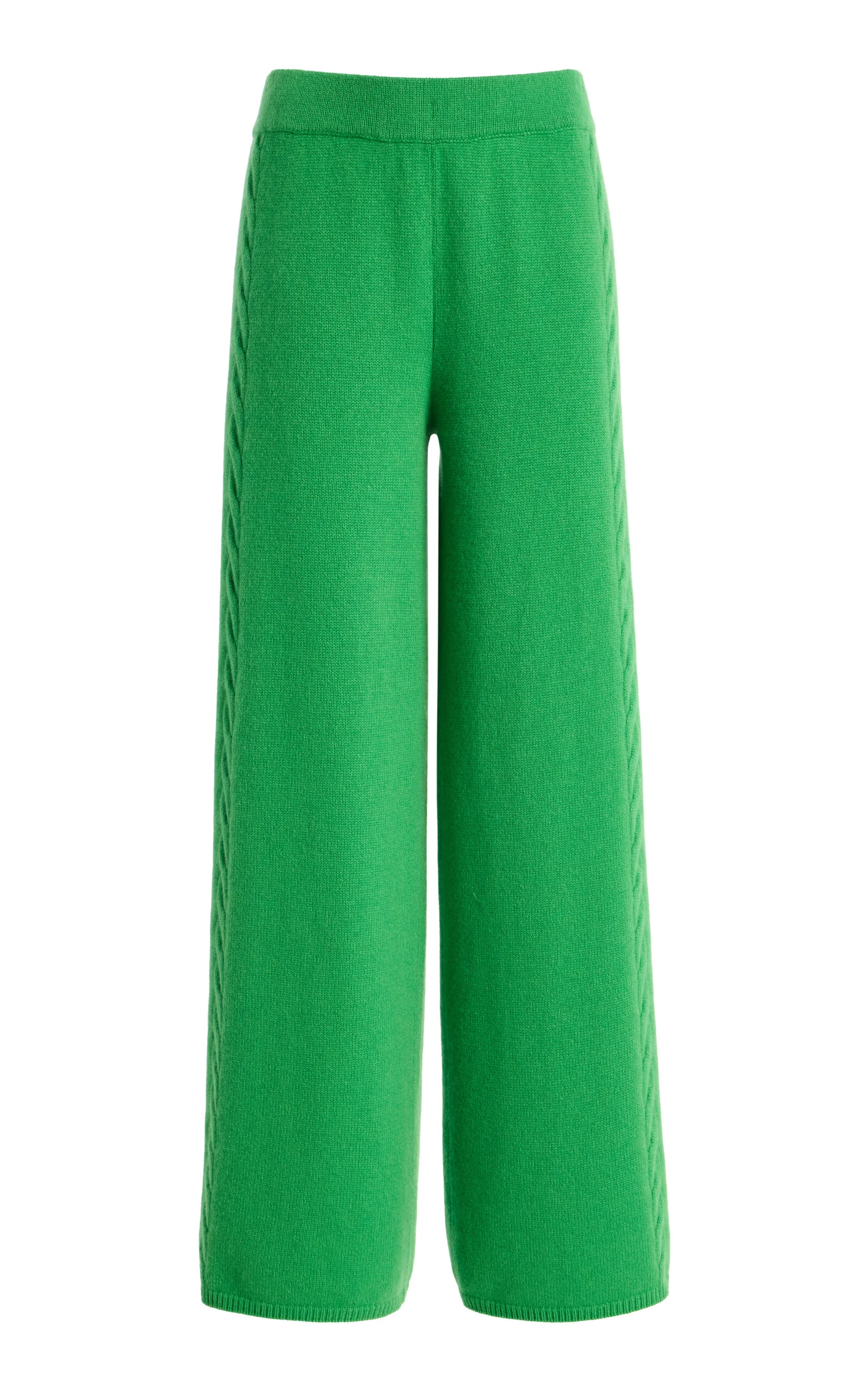 Olanda Cashmere Wide-Leg Pants - 1