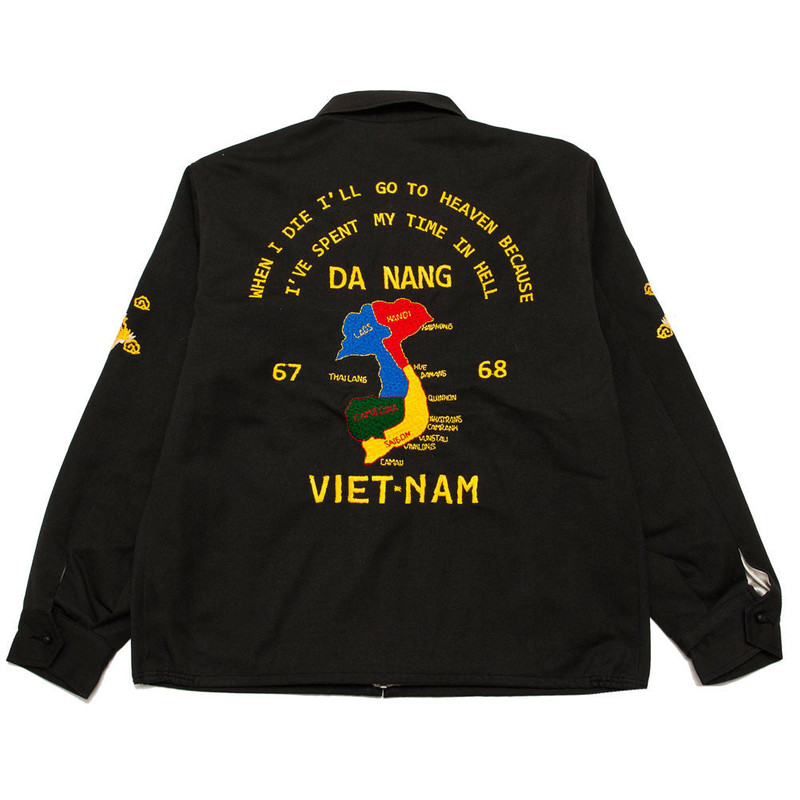 The Real McCoys MJ20009 Viet Nam Jacket / Da Nang Black outlook