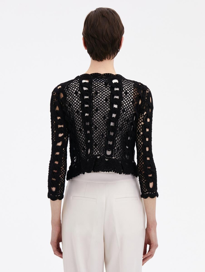 CROCHET CHAIN STITCH CARDIGAN 3