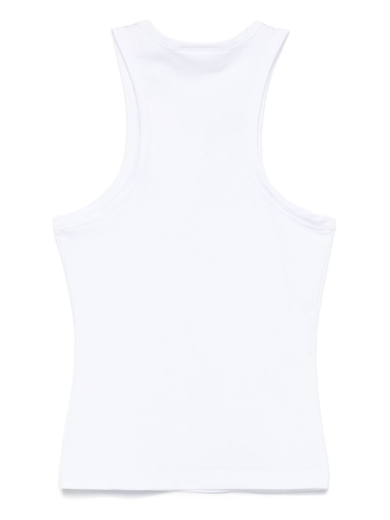 HAN KJØBENHAVN logo-appliqué racer top outlook