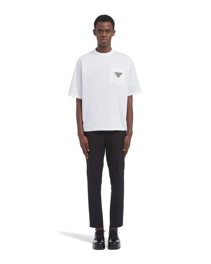 Prada Oversized cotton T-shirt outlook