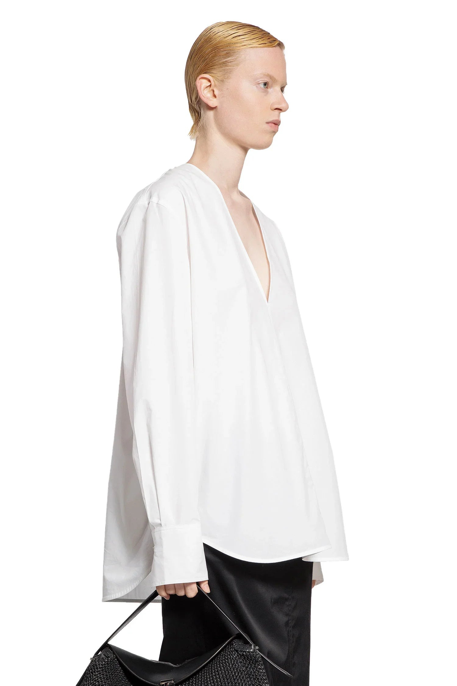 V-Neck-Blouse - 2