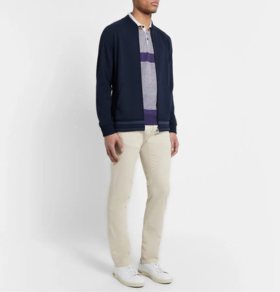 Loro Piana Wish Virgin Wool-Blend Jersey Bomber Jacket outlook