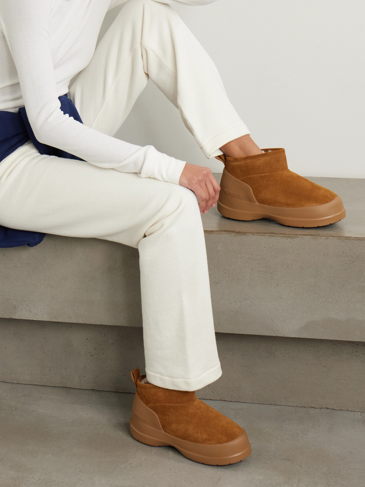 Luna Low Suede Boots - 2