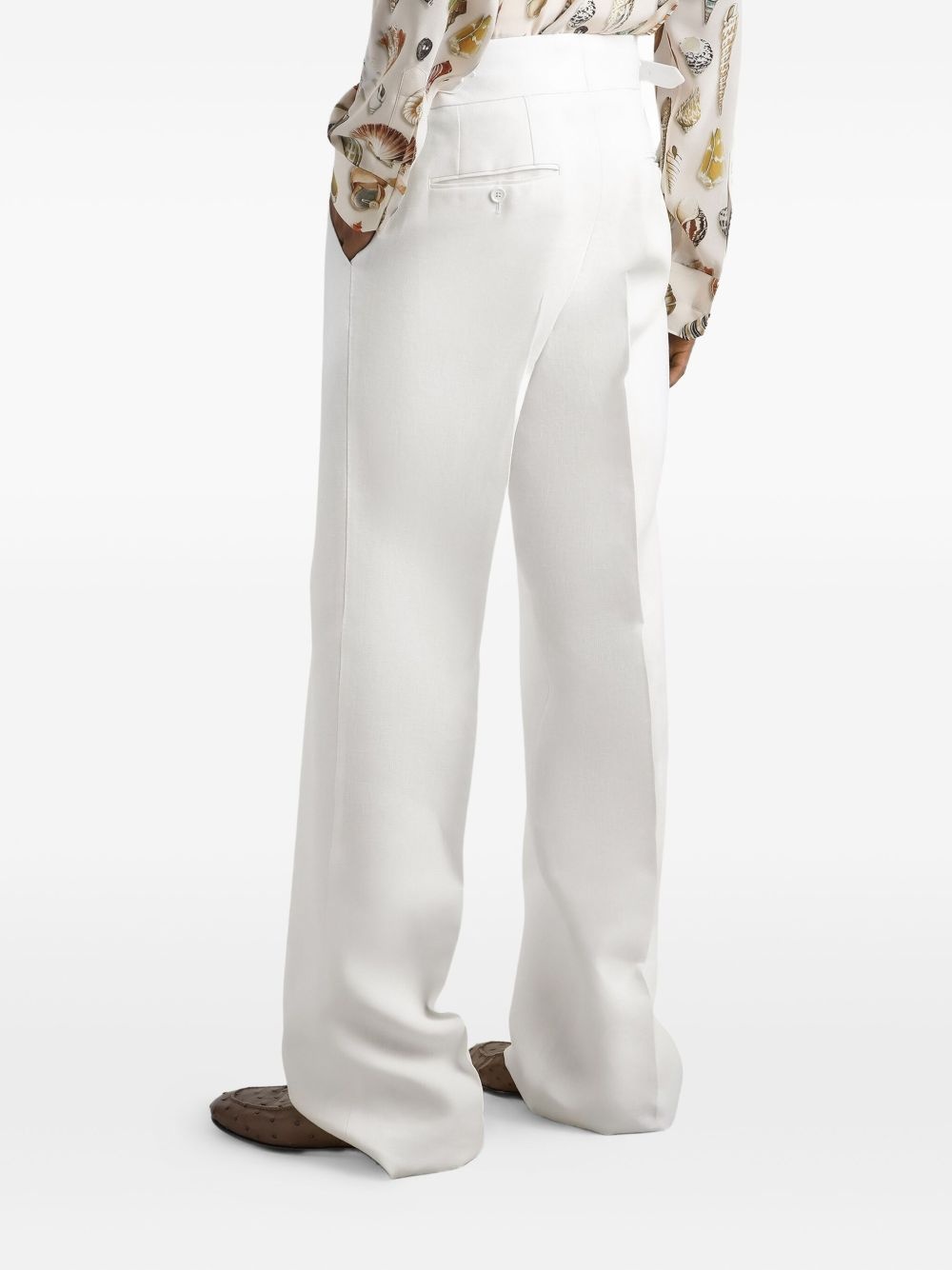 linen trousers - 4