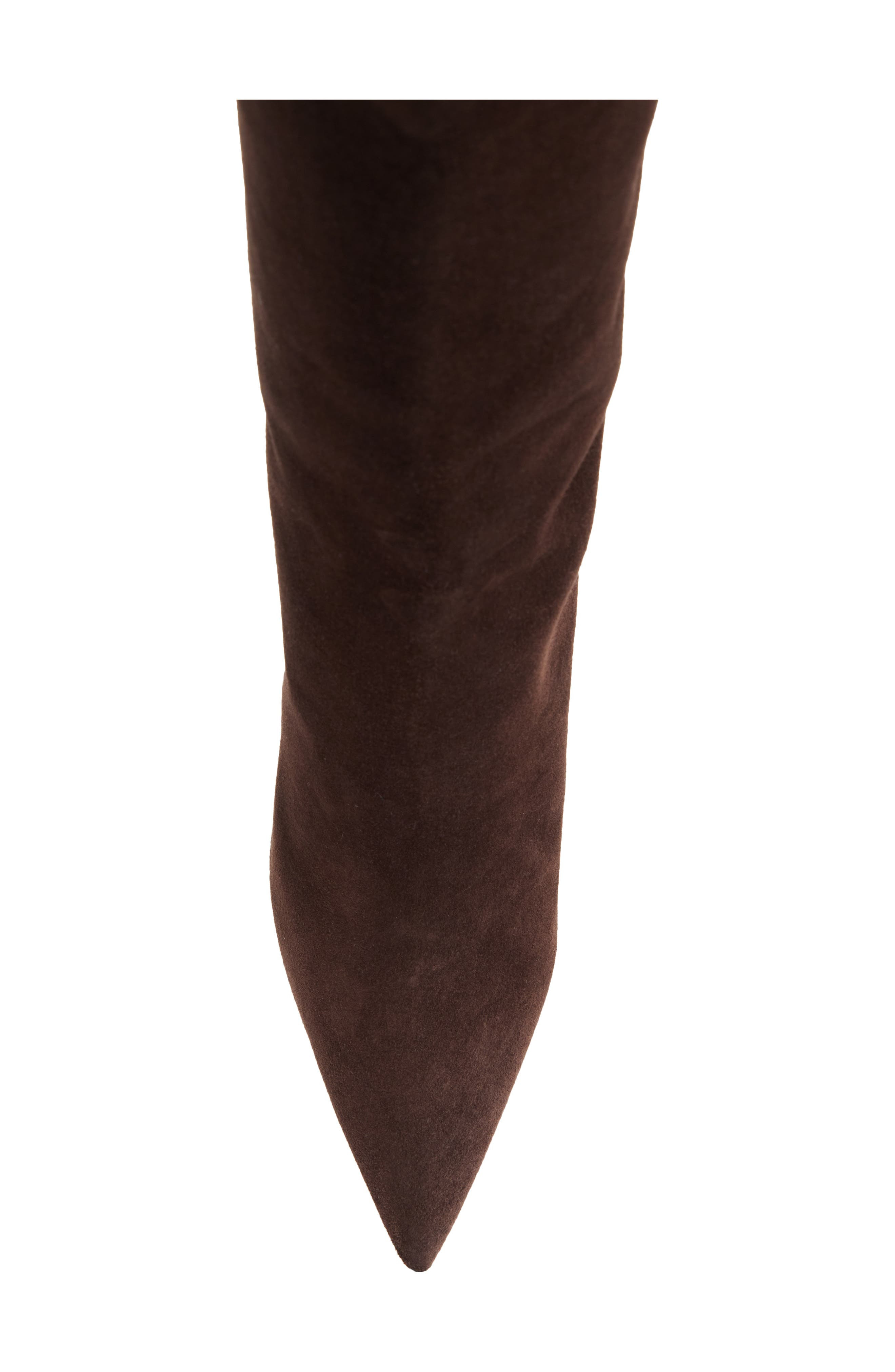 Manolo Blahnik Miralone Pointed Toe Tall Boot in Dark Brown at Nordstrom - 5