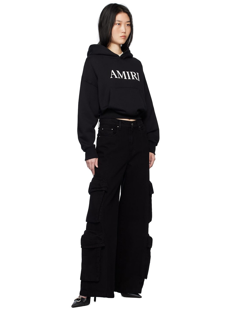 AMIRI Black 'AMIRI' Core Logo Hoodie outlook