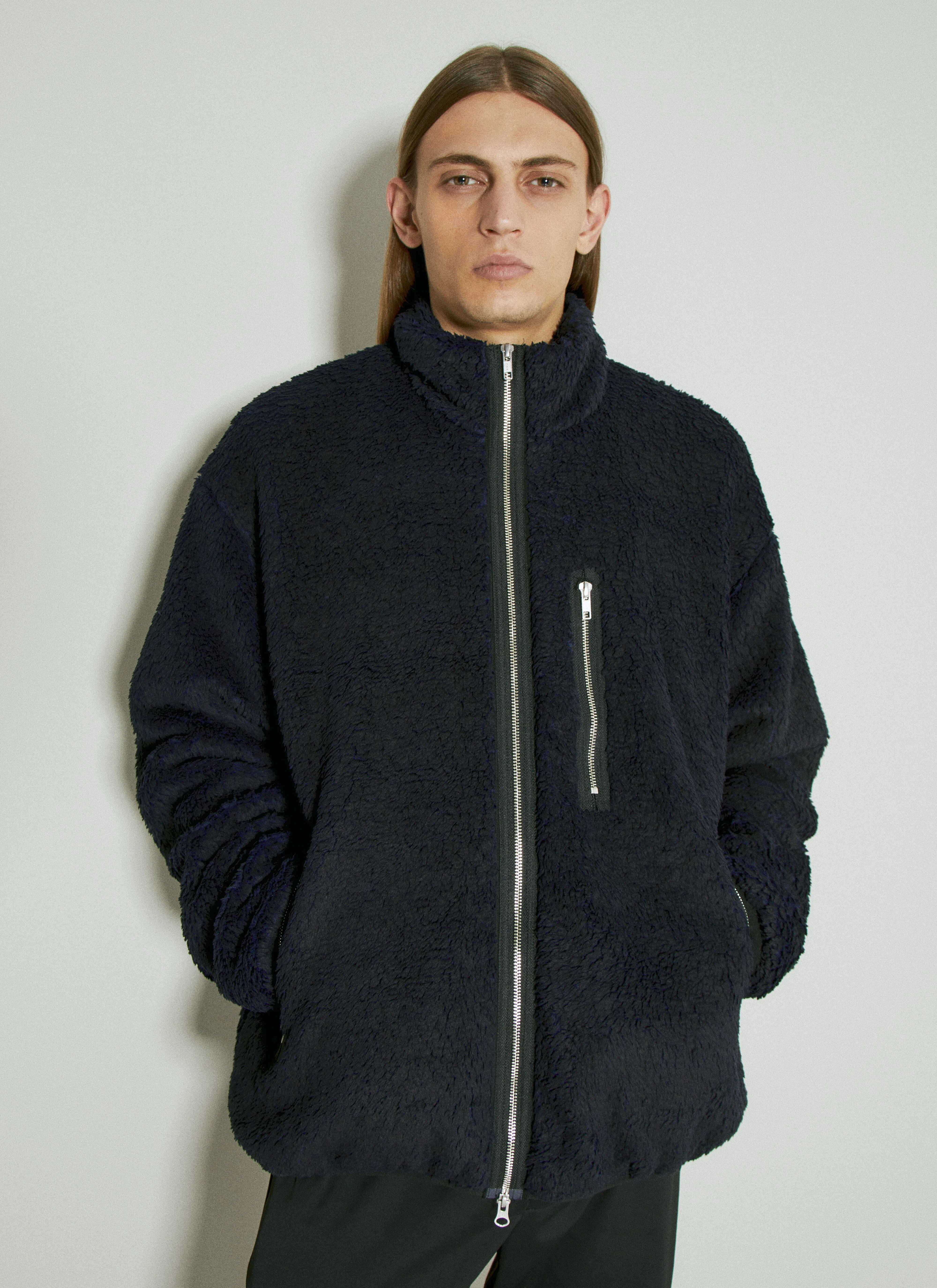 Painted Sherpa Jacket - 1