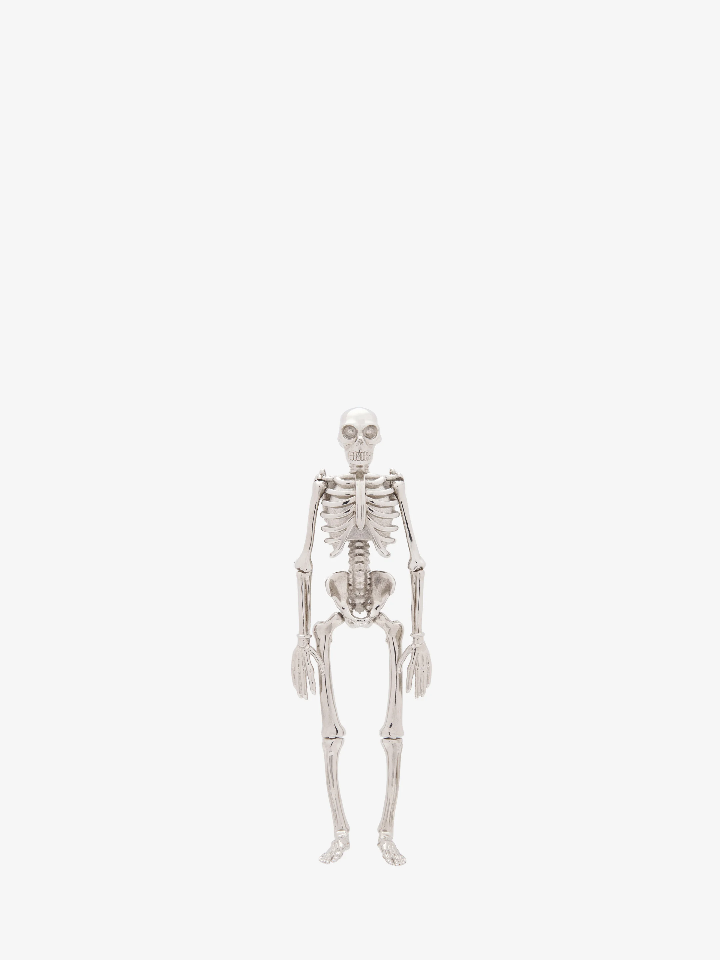 Dancing Skeleton Pin Brooch - 1