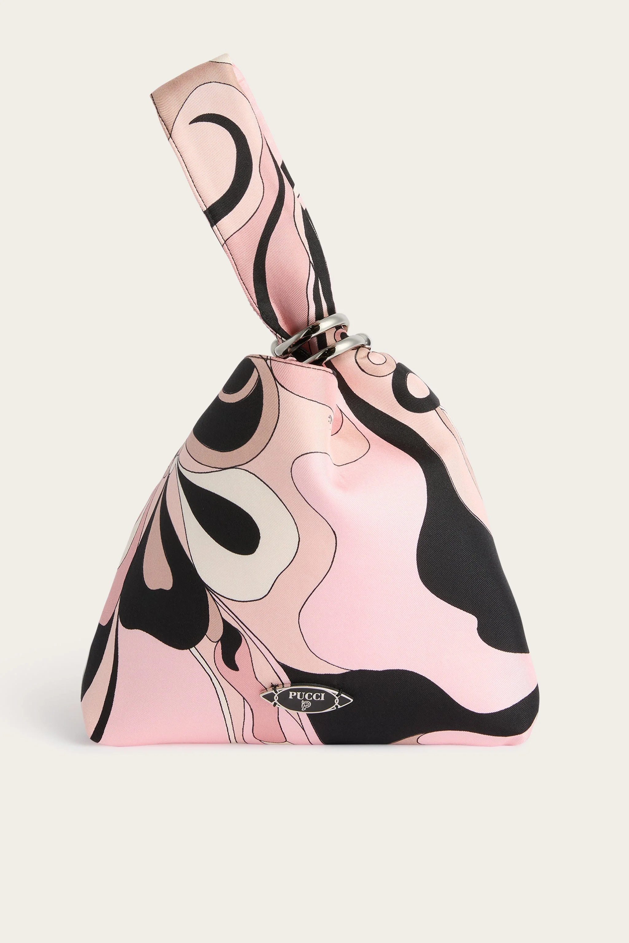 ORCHIDEE PRINT EMILIO SILK BAG - 1