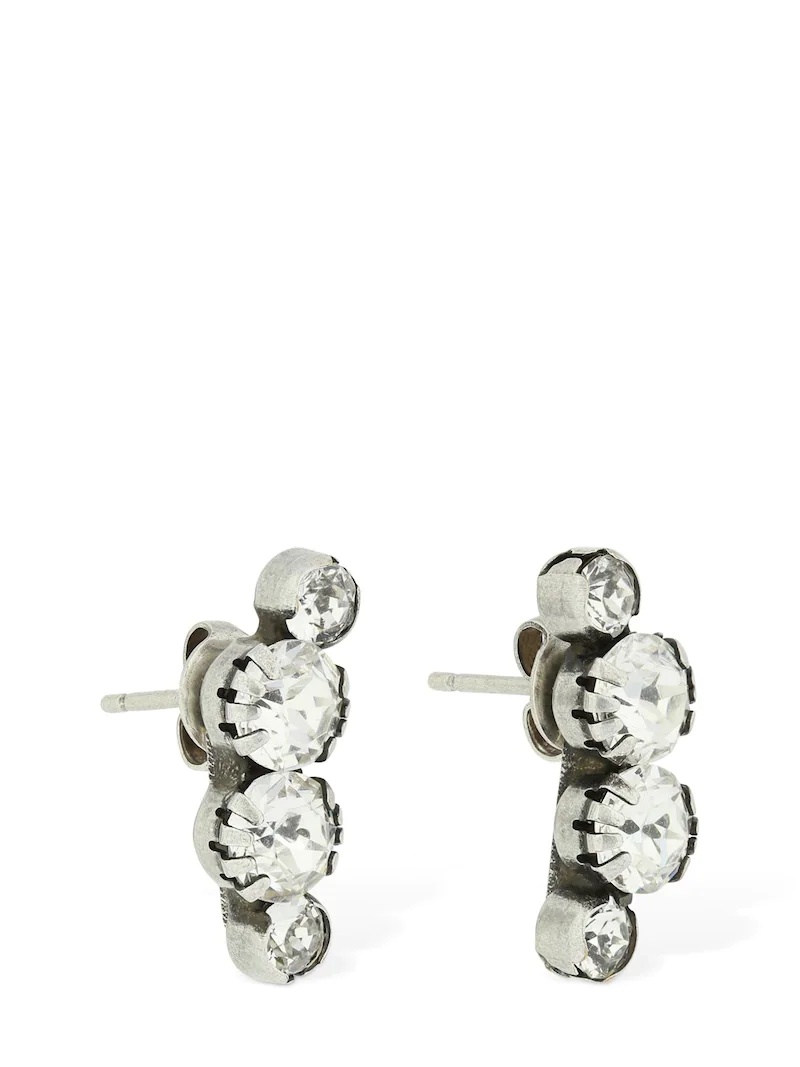 A WILD SHORE CRYSTAL STUD EARRINGS - 3