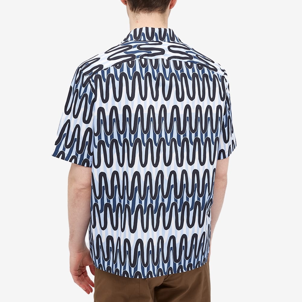 Neil Barrett Scribble Stripes Vacation Shirt - 5