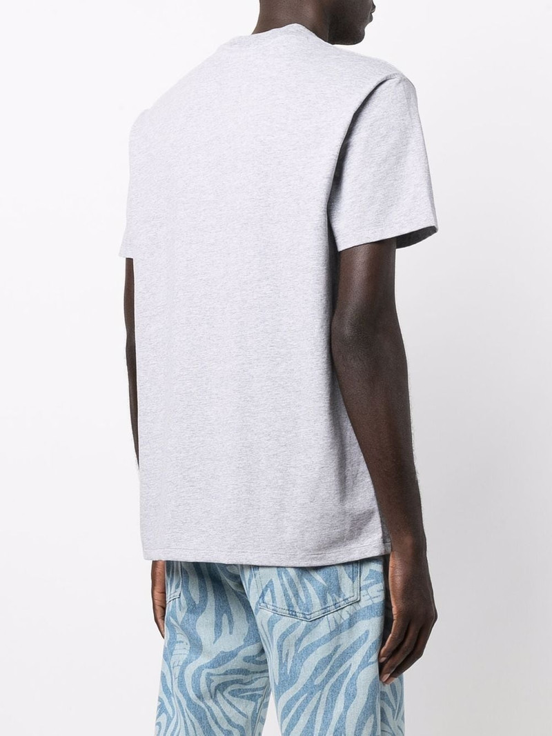 skull-print cotton-blend T-shirt 5