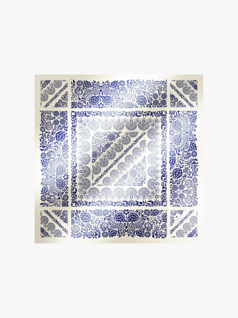 MARZIA Silk twill scarf 1