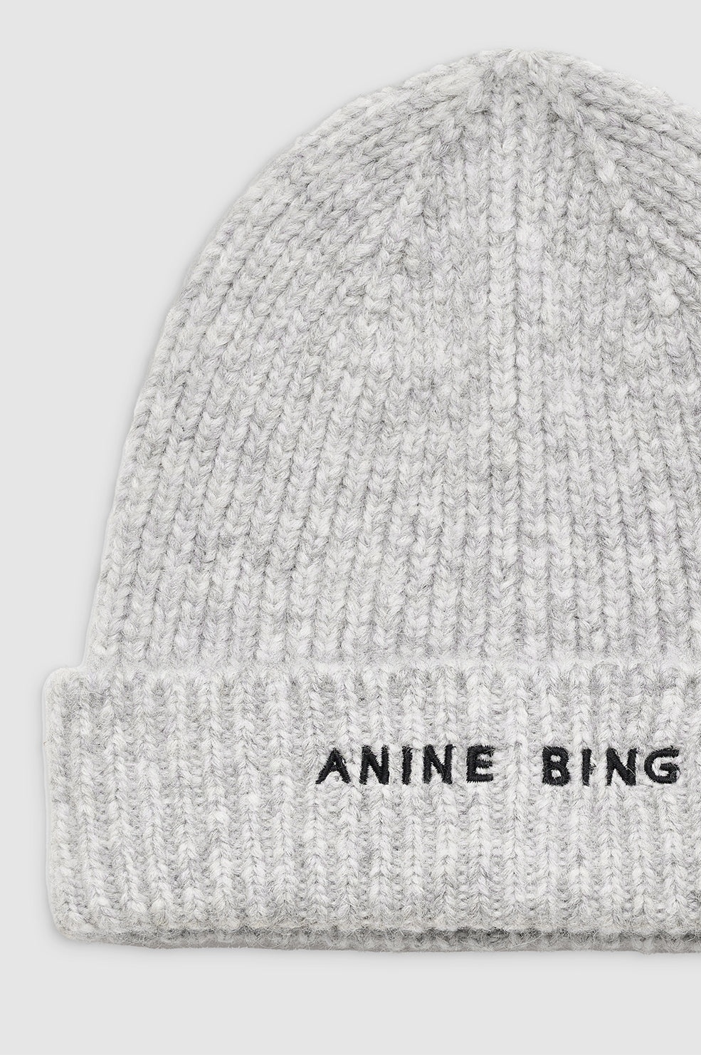 Elia Beanie - Light Heather Grey - 3