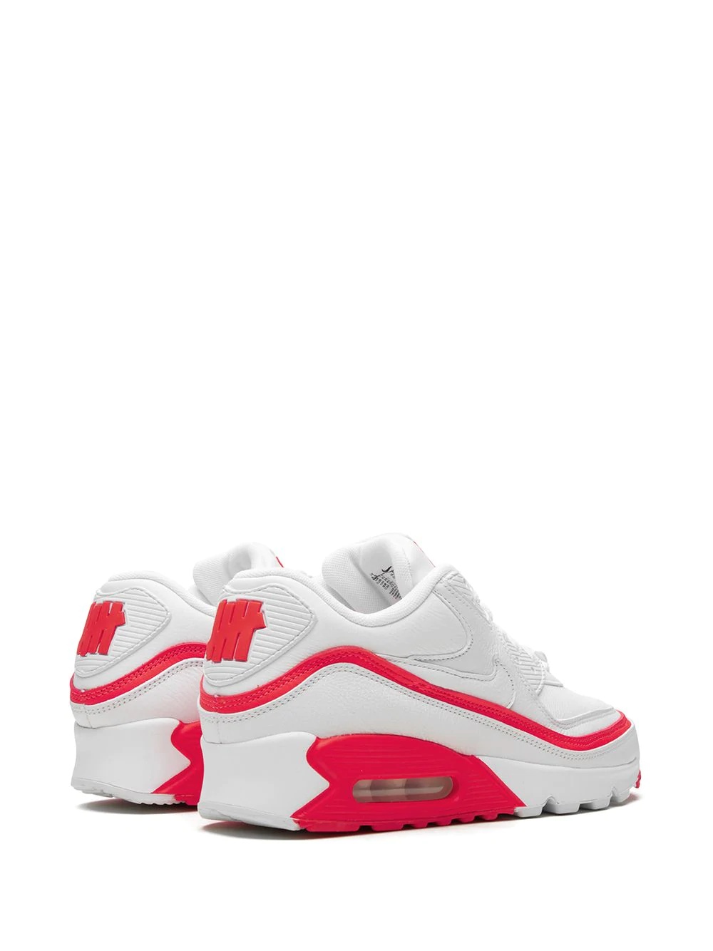 x Undefeated Air Max 90 "White/Red" sneakers - 3