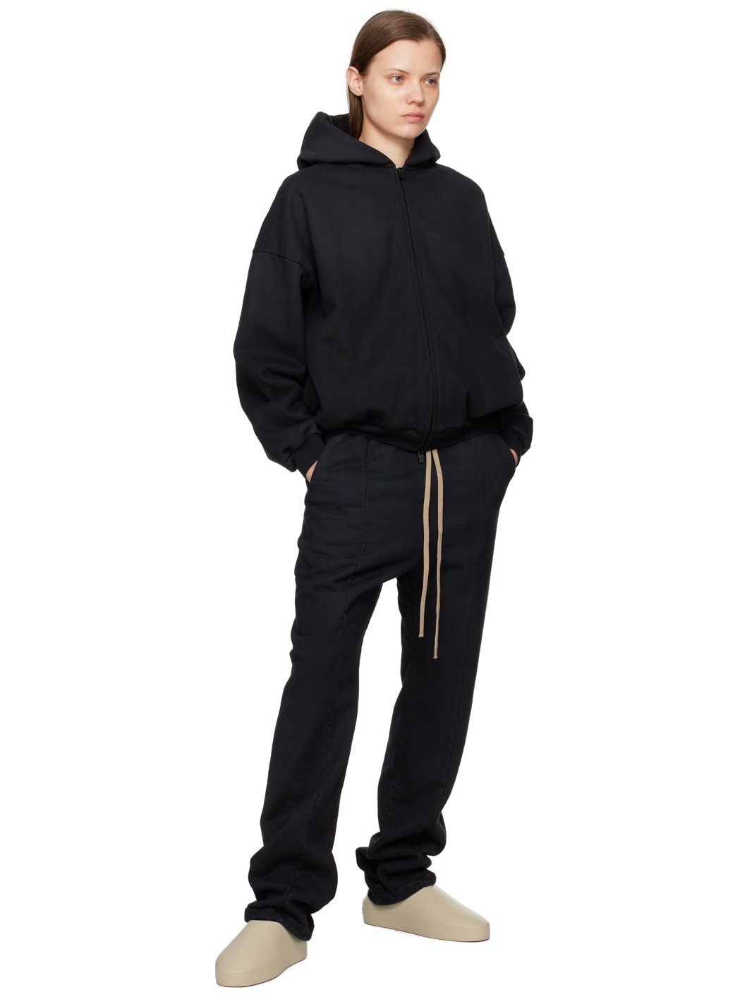 Black Forum Sweatpants - 4