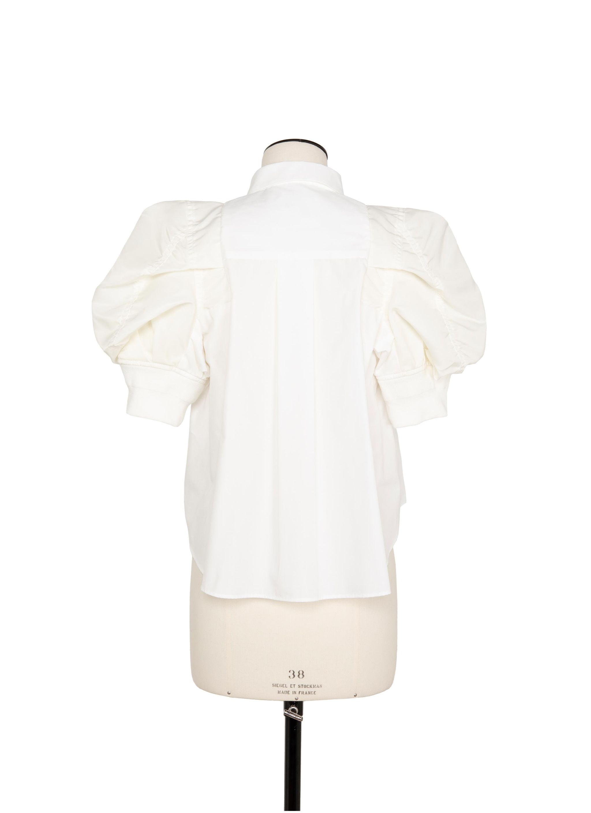 Cotton Poplin x Nylon Twill Shirt - 4